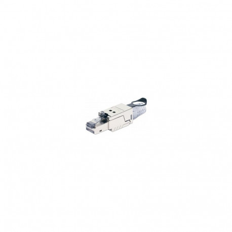 "INTELLINET CAT6a 10G RJ45-Feldstecker STP m. Lasche"
