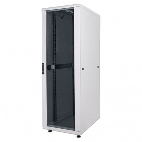 "INTELLINET Netzwerkschrank 32HE 800x800mm grau,montiert (Speditionsversand)"