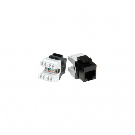 "ROLINE Kat.5e Class D Keystone RJ-45 ungeschirmt schwarz"