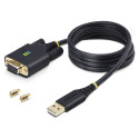 "StarTech.com 3ft (1m) USB to Null Modem Serial Adapter Cable, Interchangeable DB9 Screws/Nuts, COM 