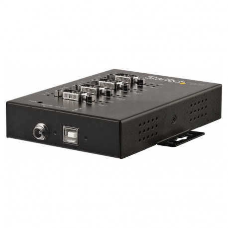 "StarTech 4 Port industrieller USB auf RS232/422/485 Serieller Adapter - 15kv ESD Schutz - USB zu Se