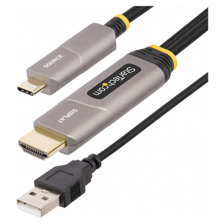 "StarTech 30ft (9.15m) USB-C to HDMI 2.0 Active Optical Cable, 4K 60Hz - HDMI cable - 24-pin USB-C m