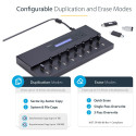 "StarTech USB Duplicator - 1:15 - USB Sticks - Flash Drive Duplicator"
