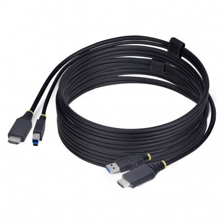 "StarTech 10ft (3m) HDMI and USB 5Gbps KVM Cable - Tastatur- / Video- / Maus- (KVM-)"