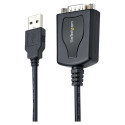 StarTech 1m USB-RS232 adapter COM-salvestusega, DB9-USB
