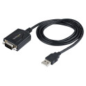 StarTech 1m USB-RS232 adapter COM-salvestusega, DB9-USB