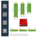 StarTech M.2 - U.2 adapter M.2 PCIe SSD-le