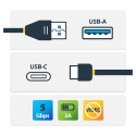 StarTech USB - USB-C kaabel - M/M - 1m 3 ft. - USB 3.0