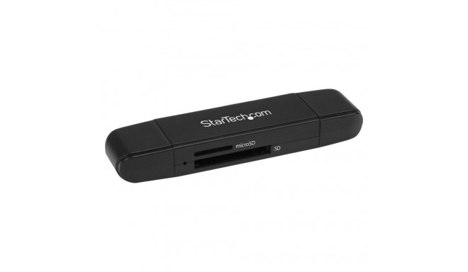 "StarTech USB Memory Card Reader - USB 3.0 SD Card Reader - Compact - 5Gbps - USB Card Reader - Micr