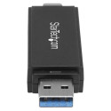"StarTech USB Memory Card Reader - USB 3.0 SD Card Reader - Compact - 5Gbps - USB Card Reader - Micr