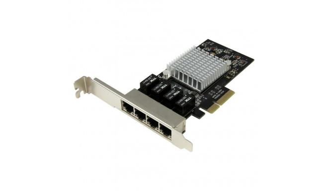"StarTech 4 Port Gigabit Ethernet PCI Express Network Card - Intel"