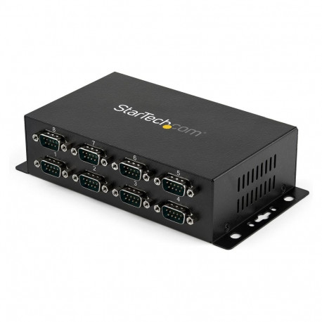 "StarTech 8 Port USB auf Seriell RS-232 Adapter Hub - DIN-Schienen und Wandmontage fhig - USB zu RS2