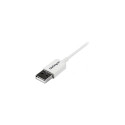 StarTech 0.5m valge Micro USB kaabel - A to Micro B