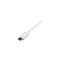 StarTech 2m valge Micro-USB kaabel - A - Micro B