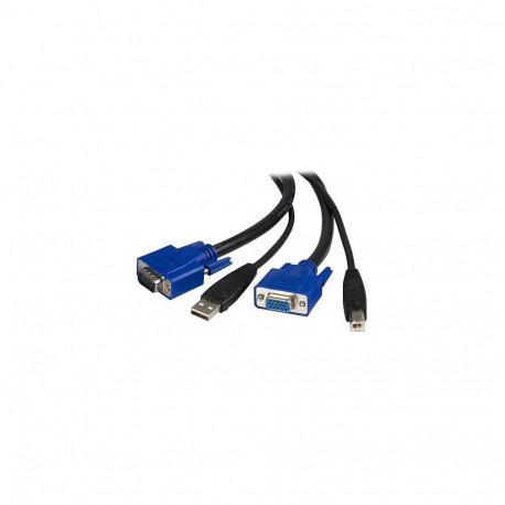 "StarTech 6 ft 2-in-1 USB KVM Cable"