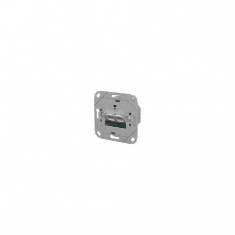 "METZ CONNECT Anschlussdose E-DAT C6A IDC 2 Port UP0 metallisch"