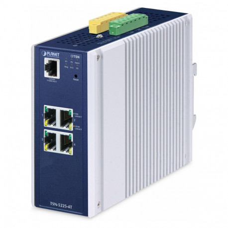 PLANET tööstuslik L2+ 4-port hallatav TSN Ethernet-lüliti TS