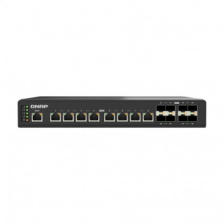 "QNAP QSW-IM3216-8S8T 8 port 10GbE SFP+ / 8 port 10GbE RJ45 Switch"
