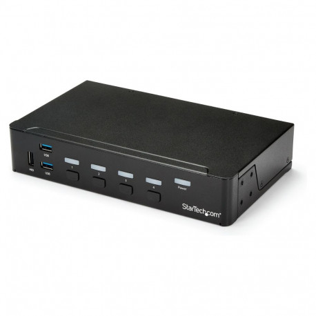 Startech.com 4-pordiline HDMI KVM-lüliti USB 3.0 jaoturiga - 1080p