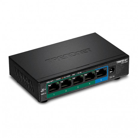 "TRENDnet TPE-TG52 5-Port PoE Switch Gigabit PoE+ 32W"