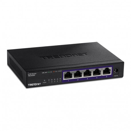 "TRENDnet TEG-S350 5-Port 2.5G Switch, Unmanaged, schwarz"