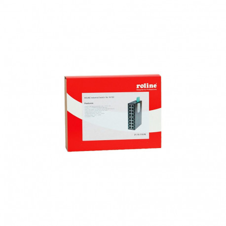 "ROLINE Industrie Switch 16x RJ-45, unmanaged"