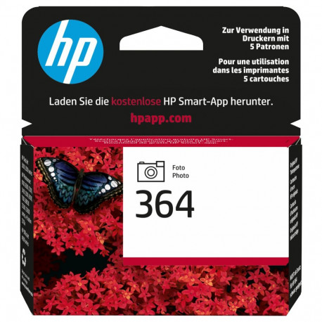 "HP Tintenpatrone - CB317EE - No.364 - fotoschwarz - 3ml"