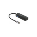 "Adapter USB-C -> DP HDMI VGA DeLOCK Black"