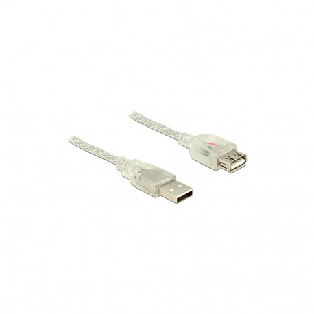 "USB 2.0 A - A (Stecker - Buchse) 5m Delock"