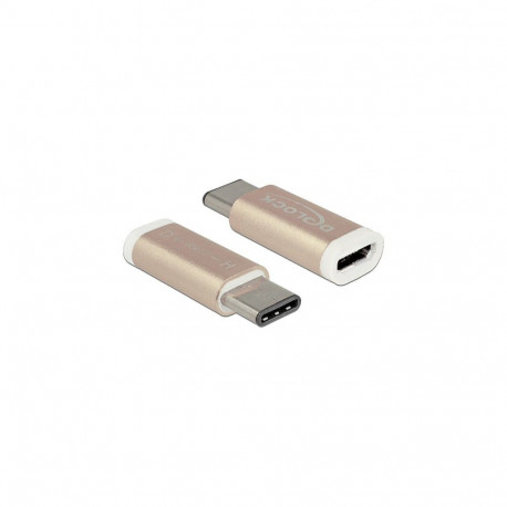 "USB3.1 C-B micro ST-BU Adapter kupferfarben Delock"