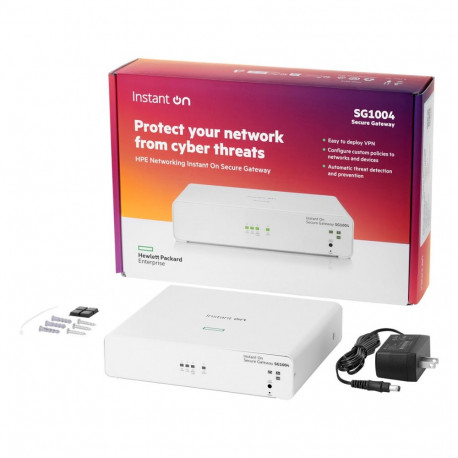 "HPE Networking Instant On Secure Gateway 4-port Gigabit SG1004 EU en"