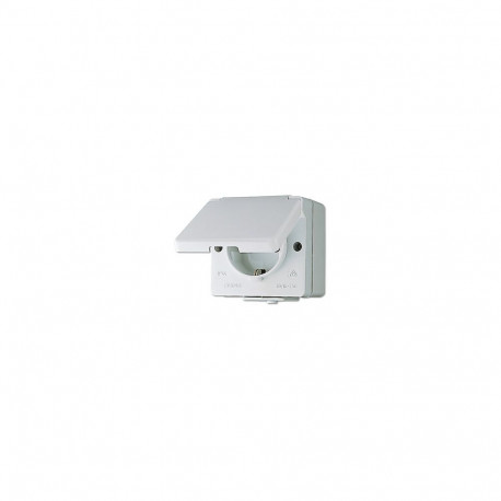 Jung 620 W pindpaigaldatav veekindel pistikupesa kõrgus 45mm