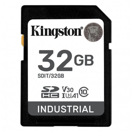 "CARD Card 32GB Kingston HC Industrial -40C to 85C retail"