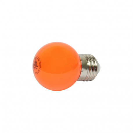 "Synergy 21 LED Retrofit E27 Tropfenlampe G45 orange 1 Watt für Lichterkette"