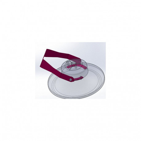 "Synergy 21 LED Spot Pendelleuchte UFO zub. Wandhalterung für UFO size M Bügel lang"