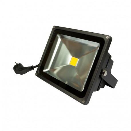 "Synergy 21 LED Spot Outdoor Baustrahler 30W schwarzes Gehäuse - warmweiß V2"