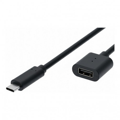 "VALUE Video-Verlngerungskabel (DP Alt Mode) USB Typ C-C, ST/BU, schwarz, 1,5 m"