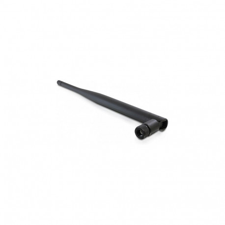 "WLAN 802.11 ac/a/b/g/n Antenne RP-SMA Stecker 4 - 5 dBi omnidirektional mit Kippgelenk schwarz"
