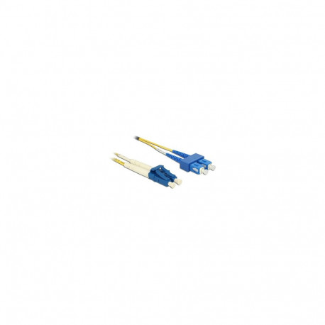 "Delock Kabel Lichtwellenleiter LC Duplex zu SC Duplex Singlemode OS2 3 m"