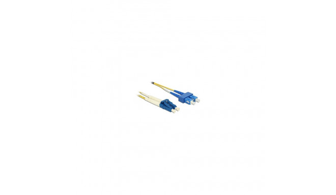 Delock LC Duplex - SC Duplex Singlemode OS2 valguskaabel 3 m