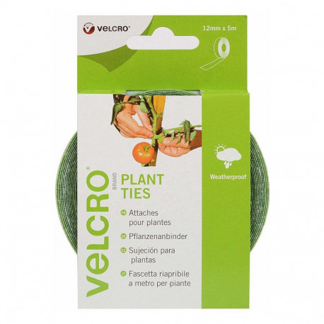 Velcro ONE-WRAP roheline takjapael taimedele 12mm x 5m