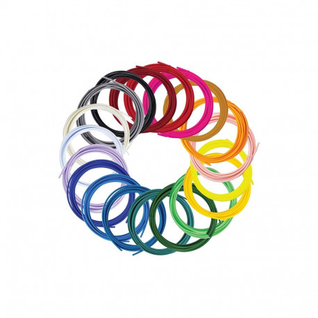"3Doodler Filament / FLOW / 20 / PLA / 20 Farben Nachfüllpack"