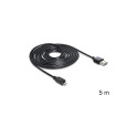 Delock EASY USB 2.0-A > Micro-B kaabel 5 m
