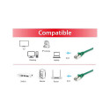 "Patchkabel Cat 5e SF/UTP 3m grün #"