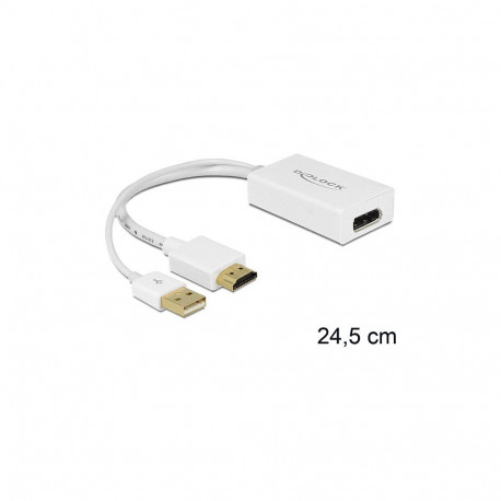 Delock HDMI A - DisplayPort adapter