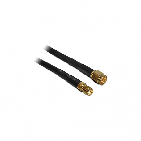 Delock 10m SMA m/f must koaksiaalkaabel