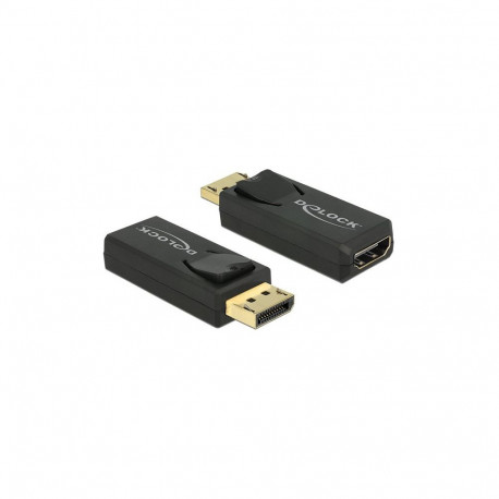 "Adapter DisplayPort 1.2 Stecker > HDMI Buchse 4K Passiv schwarz"