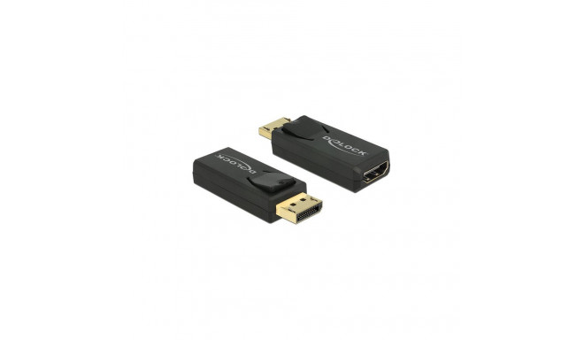 "Adapter DisplayPort 1.2 Stecker > HDMI Buchse 4K Passiv schwarz"