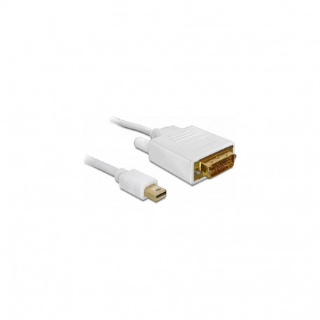 "DELOCK DP mini St DVI St 2m weiss"