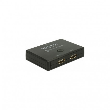 "DELOCK HDMI 2 - 1 Umschalter bidirektional 4K 60 Hz"